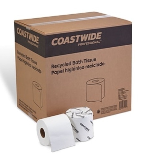 Coastwide Recycled Bath Tissue, 48 Rolls, Appears New, Retail 34.99 - Lot 138