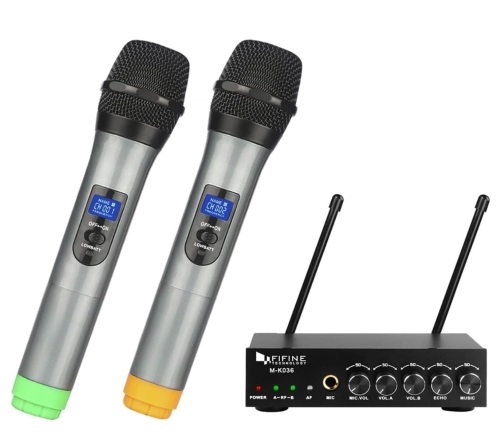 Fifine Wireless Handheld Microphones, Untested, Appears New, Retail 72.99 - Lot 163