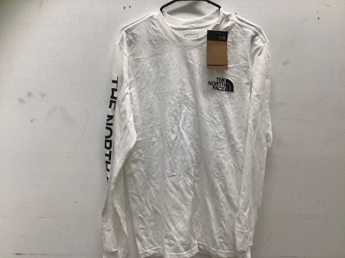 North Face Mens Long Sleeve Shirt, M, Appears New, Retail 32.00 - Lot 171