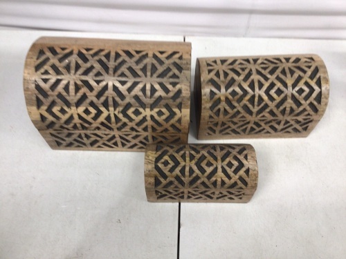 Lot of (3) Wooden Chests, E-Commerce Return - Lot 176