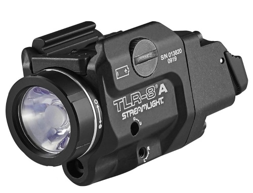 STREAMLIGHT Rail-Mounted Tactical Light w/ Laser, E-Commerce Return, Untested, Retail 216.80 - Lot 210