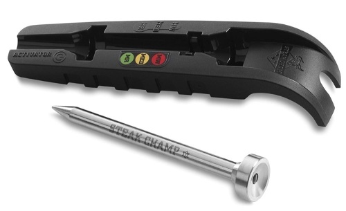 SteakChamp Steak Thermometer, Untested, E-Commerce Return, Retail 49.95 - Lot 228