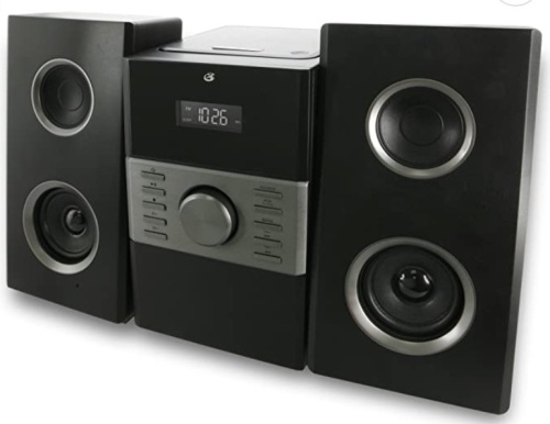 GPX Home Music System, Powers Up, E-Commerce Return, Retail 63.00 - Lot 235