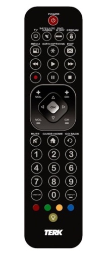 TERK 4-Device Remote, Untested, E-Commerce Return, Retail 24.99 - Lot 264