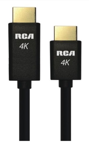 RCA 50' 4K HDMI Cable, Appears new, Retail 34.99 - Lot 270