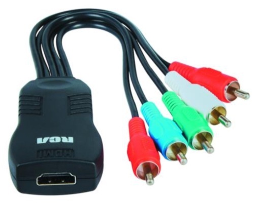 RCA HDMI to Component Adapter, E-Commerce Return, Retail 26.99 - Lot 271