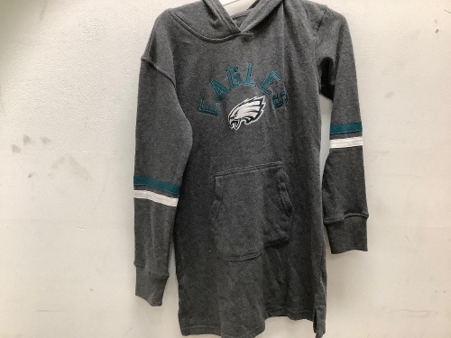 NFL Eagles Girls Hoodie, M 10-12, Appears New - Lot 321