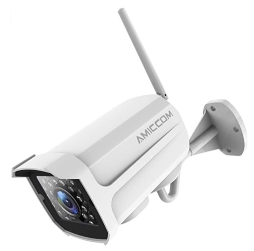 Amiccom Security Camera, Powers Up, E-Commerce Return, Retail 59.99 - Lot 392