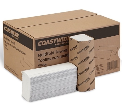 Box of Coastwide Multifold Paper Towels, Box Damage, E-Commerce Return, Retail 32.99 - Lot 544