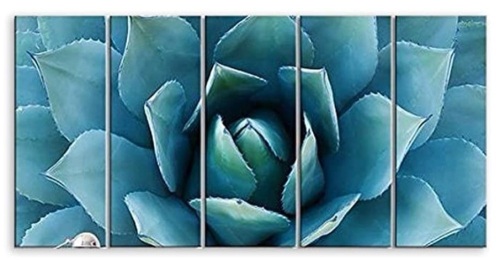 EZON-CH Blue Agave Canvas 5- 12" x 36" Panels, Appears New, Retail 59.99 - Lot 109