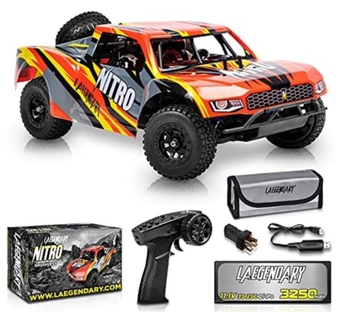 LAEGENDARY Nitro Offroad RC Truck, Used/E-Commerce Return, Untested, Retail 344.95 - Lot 19