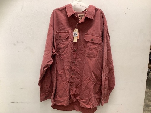 RedHead Mens Long Sleeve Button Down, 2XL, Appears new, Retail 17.99 - Lot 295