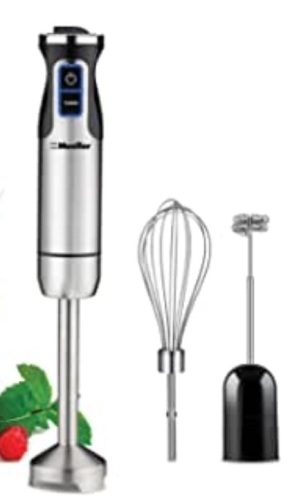 Mueller Ultra-Stick Hand Blender, Powers Up, Appears New, Retail 49.99 - Lot 256