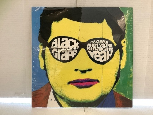 Black Grape - It's Great When You're Straight Yeah Vinyl, E-Comm Return - Lot 394
