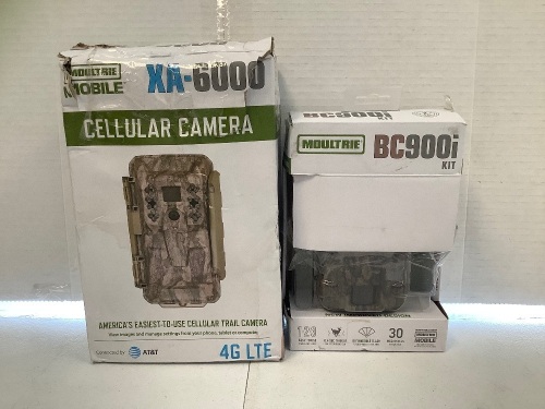 Lot of (2) Moultrie Trail Cameras, Untested, E-Commerce Return, Retail 239.98 - Lot 396