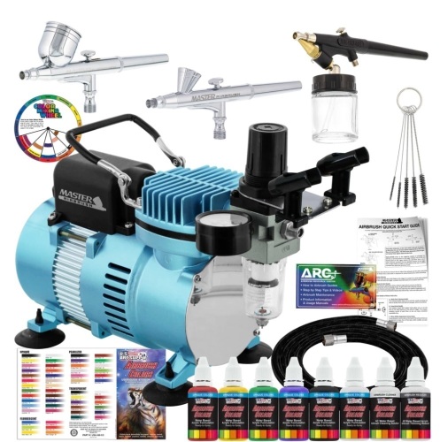 Master Airbrush Kit, May Vary From Stock Photo, Untested, Appears New, Retail 149.99 - Lot 41