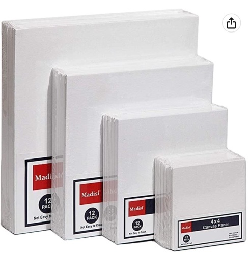 Madisi Painting Canvas Panels, New, Retail 29.99 - Lot 586