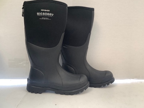 Dryshod Big Bobby Mens Work Boots, 8/8.5, Appears New, Retail 119.95 - Lot 80