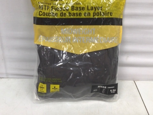 MTP Mens Baselayer Fleece Pants, XL, E-Comm Return, Retail 24.99 - Lot 68