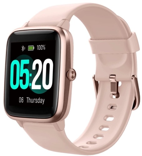 Fitpolo Fitness Tracker Smart Watch, Powers Up, E-Commerce Return, Retail 49.99 - Lot 414
