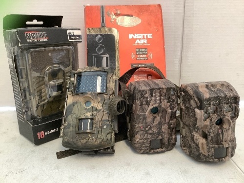 Lot of (5) Trail Cameras, Untested, E-Commerce Return - Lot 568