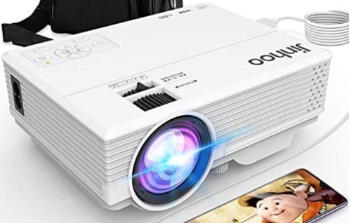 Jinhoo Projector, Powers Up, Appears New, Retail 87.99 - Lot 371