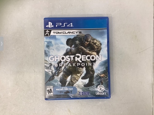 PS4 Tom Clancy's Ghost Recon Breakpoint, E-Comm Return - Lot 120