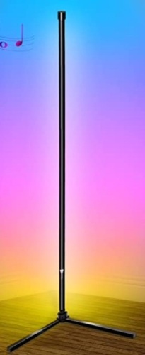 Drchop Corner Floor Lamp, Untested, E-Comm Return, Retail 69.99 - Lot 483