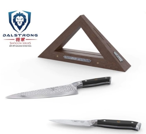 Dalstrong Shogun Series Knife Set w/ Block, Appears new, Retail 179.99 - Lot 31