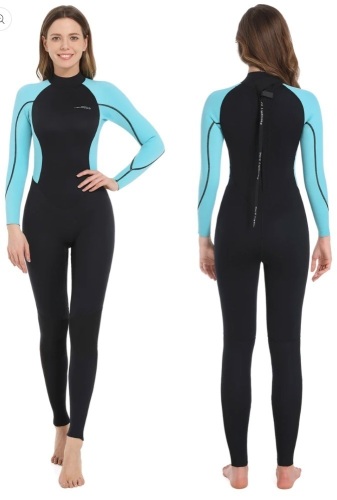Dark Lightning Full Body Womens Wetsuit, M/8, Appears new, Retail 65.90 - Lot 548