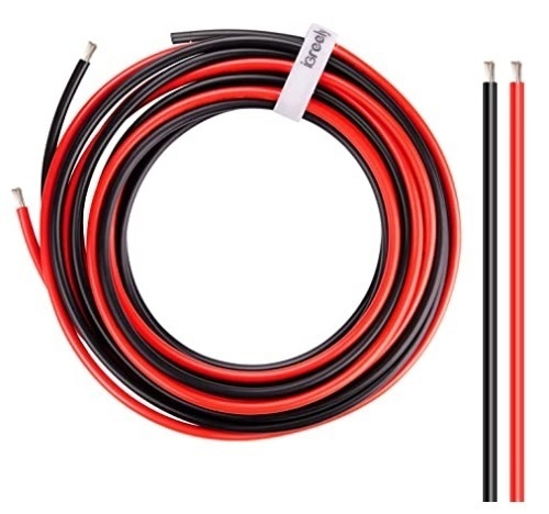 iGreely 30 FT Red/Black 10 Gauge Electrical Wire, Appears new, Retail 49.99 - Lot 105