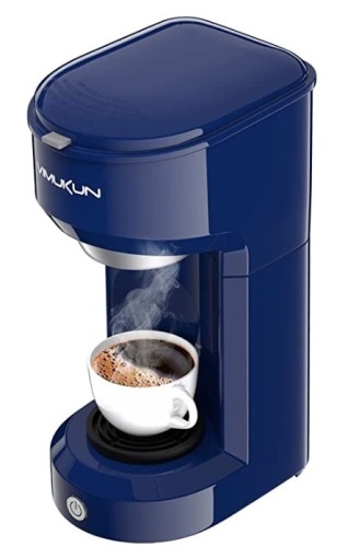 Vimukun Single Serve Coffee Maker, Untested, E-Comm Return, Retail 39.99 - Lot 411