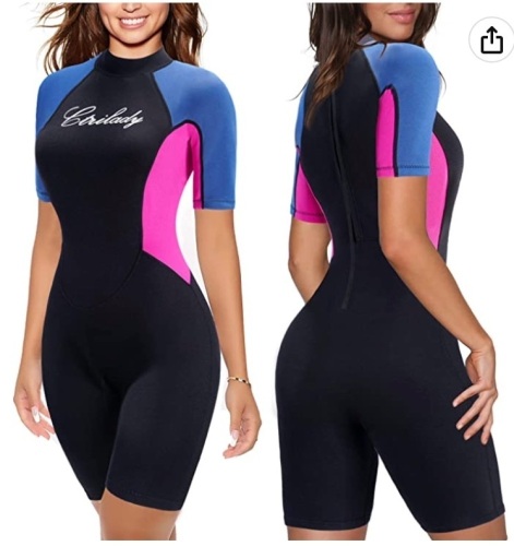 CtriLady Short Wetsuit for Women, M, Appears New, Retail 55.99 - Lot 542