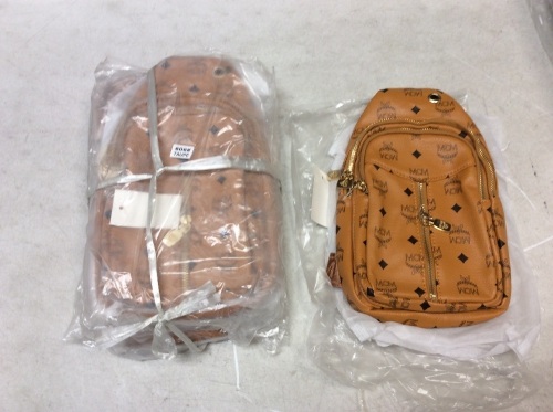 Lot of (5) Tan Crossbody Bags - Appear New - Lot 872