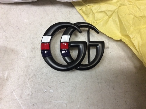 Lot of (224) Black GG Belt Buckles - Appear New  - Lot 887