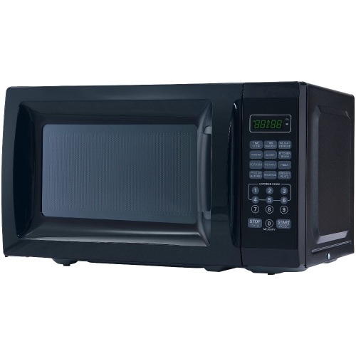Mainstays 0.7 Cu. Ft. 700W Black Microwave Oven - Appears New   - Lot 899