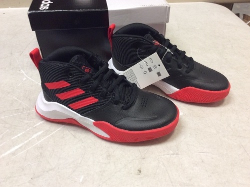 Adidas Kids Unisex OwnTheGame Wide Basketball Shoes, Size 10.5 - New - Lot 1062
