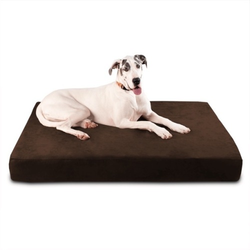 Big Barker 7" Pillow Top Orthopedic Large Dog Bed, Chocolate, Sleek Edition, 48" x 30" - Appears New   - Lot 103