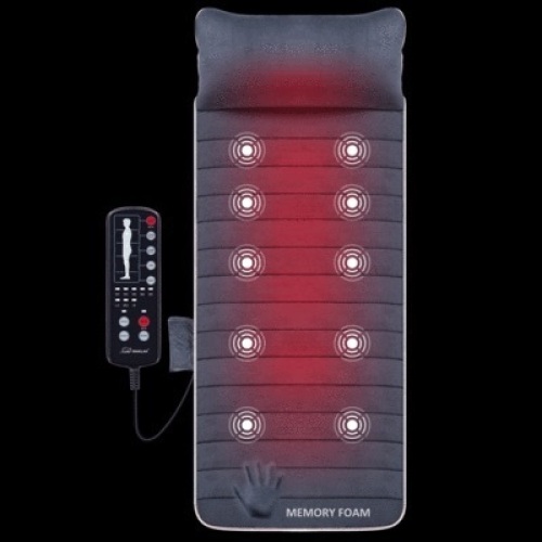 Snailax Memory Foam Full Body Vibration Massage Mat - Appears New, Tested/Works   - Lot 105