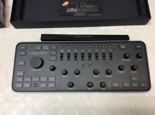 Loupedeck Photo Editing Console for Lightroom 6 & CC - E-Comm Return, Appears New  - Lot 94