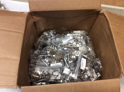 Lot of (18) Blum CLIP top BLUMOTION Soft Close Hinges, 8 Pack - Appear New, Some Bags Open - Lot 769