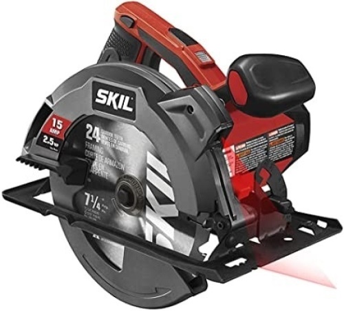 SKIL 5280-01 Circular Saw with Single Beam Laser Guide, 15 Amp/7-1/4 Inch - Appears New  - Lot 144