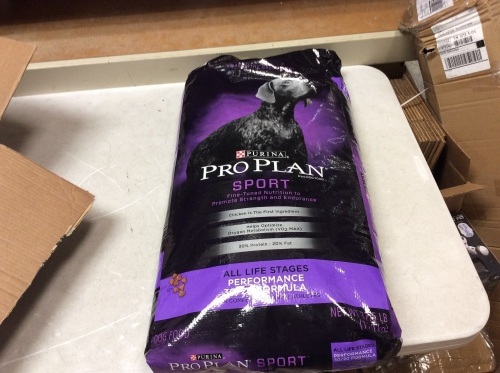 Purina Pro Plan Sport, Energy & Vitality Support, High Protein Dry Dog Food, 37.5 lb Bag - New - Lot 846