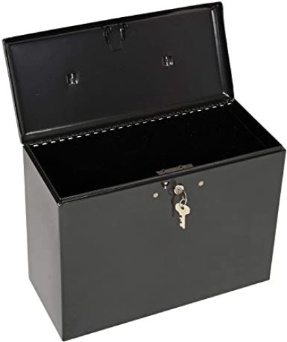 Master Lock Security File Box, Black - Appears New  - Lot 365