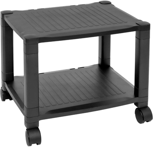 MOUNT-IT! 2-Tier Mobile Modular Multi-Purpose Smart Stand with Shelf - Appears New - Lot 328