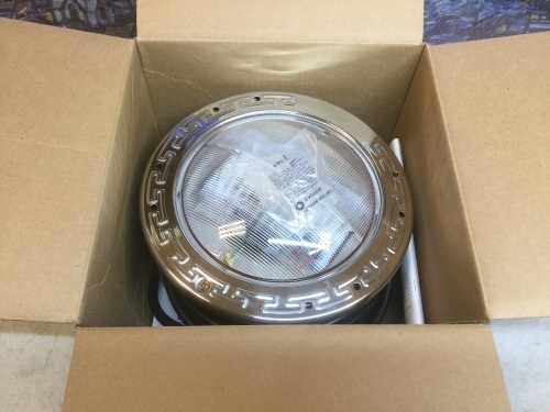 Pentair 601302 IntelliBrite 5G White Underwater LED Pool Light, 120 Volt, 100 Foot Cord, 500 Watt Equivalent - Appears New   - Lot 614