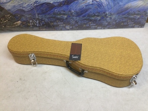 Glarry Tenor Ukulele PVC Hard Case Yellow - Appears New   - Lot 619