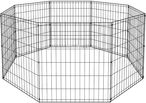 Metal Protable Folding Animal Playpen 30" - New  - Lot 765