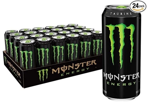 Monster Energy Drink, Original, 16 Oz, 24 Pack - New - Lot 385