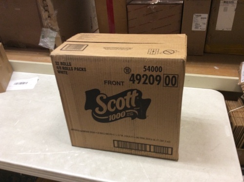 Scott 1000 Sheets Per Roll Toilet Paper, 32 Rolls - New  - Lot 1004